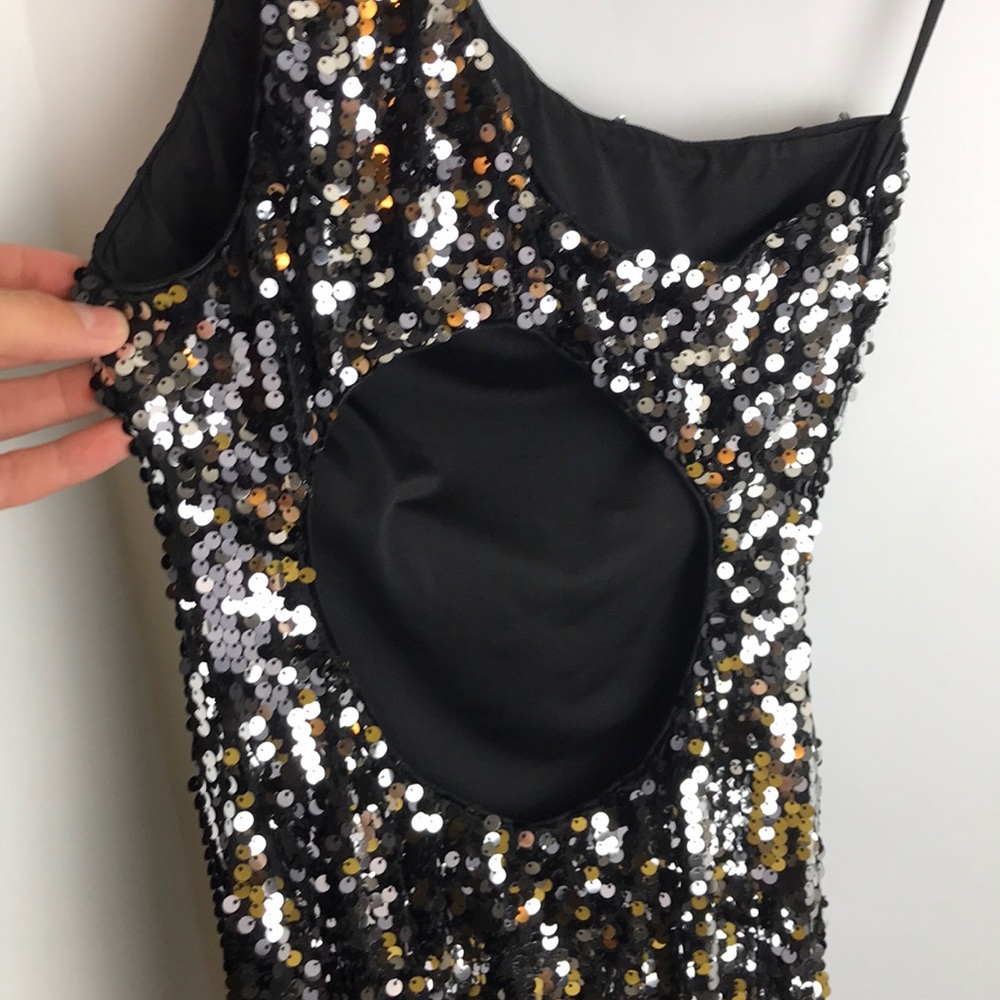 OneRadGirl Dress Population Sequin Dress Size Smal - Picture 4 of 9